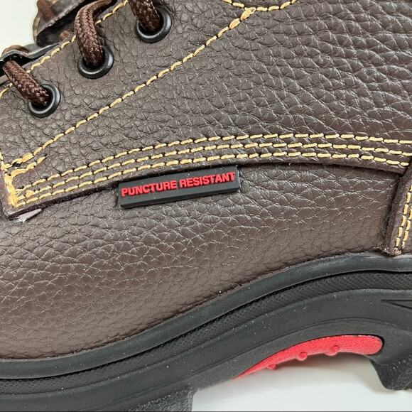 Skechers Men\'s Burgin Tarlac Industrial Work Boots Brown size 10 main image 4